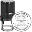 Round Indiana Notary Stamp