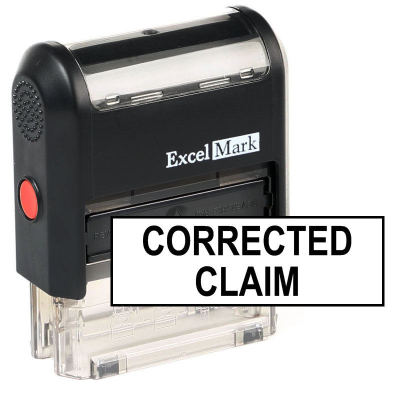 Corrected Claim Stamp