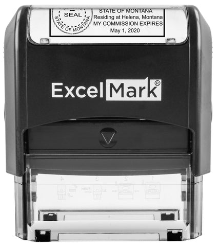 Self-Inking Montana Notary Stamp