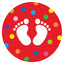 Footprints Classroom Floor Decal