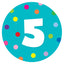 Number Classroom Floor Decal