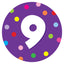 Number Classroom Floor Decal