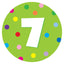 Number Classroom Floor Decal