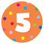 Number Classroom Floor Decal