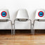 Please Stay 1 Seat Apart Chair Decal
