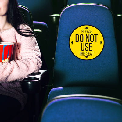 Please Do Not Use This Seat Chair Decal
