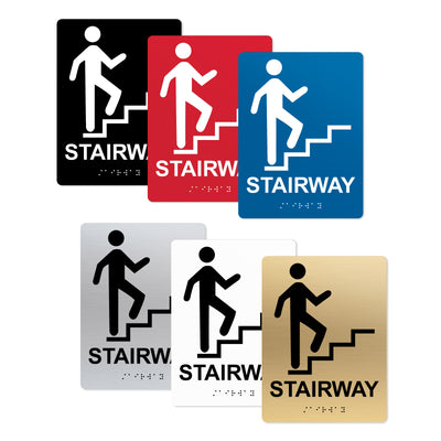 ADA Compliant Stairways Sign