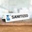 Sanitized Tabletop Sign