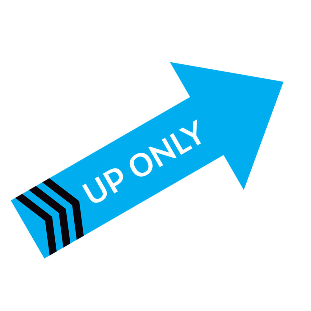 Up Only Wall Decal