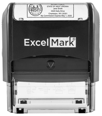 Self-Inking West Virginia Notary Stamp