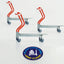 Place Carts Here Keep Clear Floor Decal