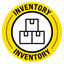 Yellow Inventory Floor Decal