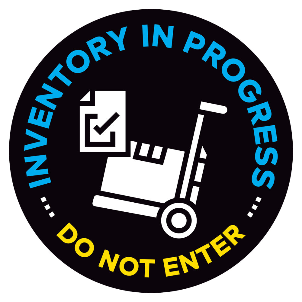 Inventory In Progress Sign