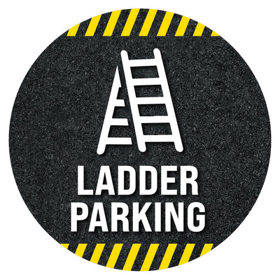 Ladder Parking Floor Decal