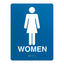 ADA Compliant Women Sign