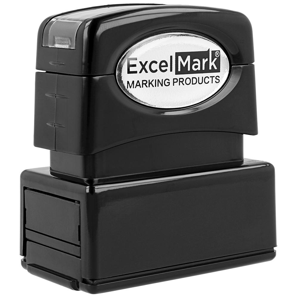 Line SCANNED Stamp
