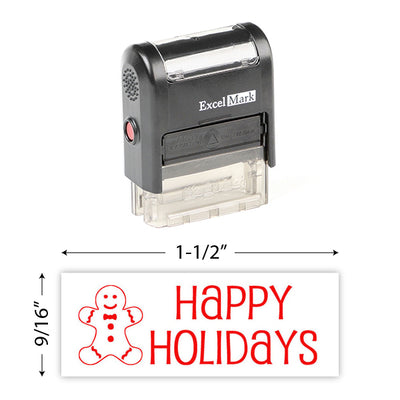 Happy Holidays 2 Stamp