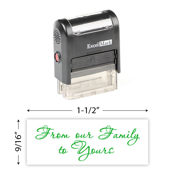 From Our Family To Yours Stamp