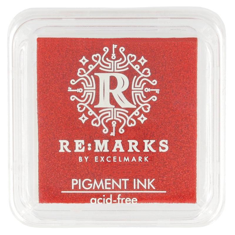 Craft Ink Pads Cranberry Red Pigment Ink Pad