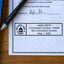 Pink Iowa Notary Stamp