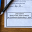 Self-Inking Maine Notary Stamp