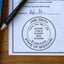 Round Missouri Notary Stamp