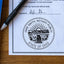 Round Ohio Notary Stamp